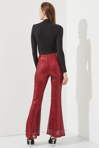 HIGHWAIST SEQUIN PANTS - 1985 the VAULT Boutique