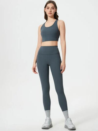 Millennia Wide Waistband Active Leggings - 1985 the VAULT Boutique