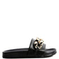 ISHTAR METALLIC CHAIN METAL SLID FLATS - 1985 the VAULT Boutique