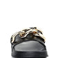 ISHTAR METALLIC CHAIN METAL SLID FLATS - 1985 the VAULT Boutique