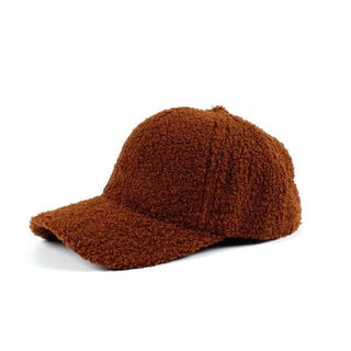 Boucle Sherpa Teddy Bear Knit Ball Cap - 1985 the VAULT Boutique