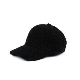 Boucle Sherpa Teddy Bear Knit Ball Cap - 1985 the VAULT Boutique