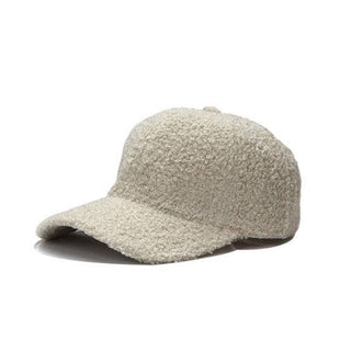 Boucle Sherpa Teddy Bear Knit Ball Cap - 1985 the VAULT Boutique