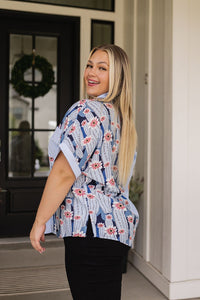 Best Of Both Worlds Button Down Top - Happily Ever Atchison Shop Co.