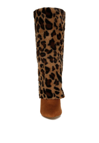 Everglade Fold-Over Calf-High Boots - 1985 the VAULT Boutique