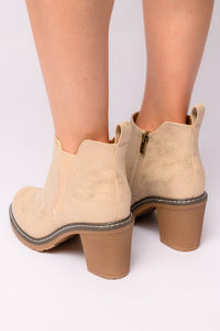 Bite Me Bootie in Gold - Happily Ever Atchison Shop Co.