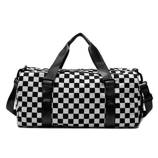 Checker Weekend Travel Luggage Tote Bag Check - 1985 the VAULT Boutique