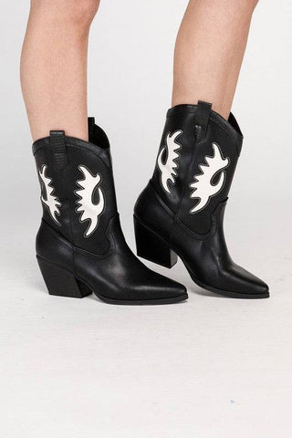 GIGA Western High Ankle Boots - 1985 the VAULT Boutique