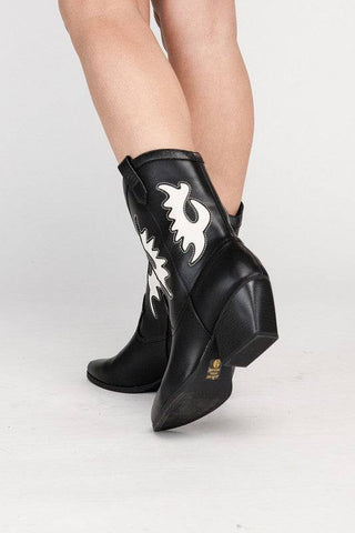 GIGA Western High Ankle Boots - 1985 the VAULT Boutique