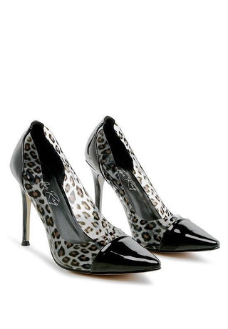 Candace clear Stiletto Pumps - 1985 the VAULT Boutique