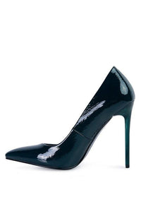 Personated Stiletto Heel Pumps