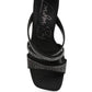 Wapit Rhinestone Embellished Straps Sandals - 1985 the VAULT Boutique
