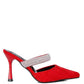 Fauci Diamante Strap Heeled Mules - 1985 the VAULT Boutique