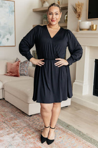 Black Elegance Skort Dress - Happily Ever Atchison Shop Co.