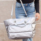 Metallic Puffer Tote - 1985 the VAULT Boutique