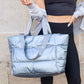 Metallic Puffer Tote - 1985 the VAULT Boutique