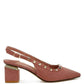 Ameya Stud Emebllished Microfiber Sandals - 1985 the VAULT Boutique