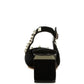 Ameya Stud Emebllished Microfiber Sandals - 1985 the VAULT Boutique