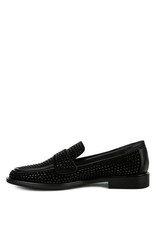 Hobbs Rhinestones Embellished Loafers - 1985 the VAULT Boutique