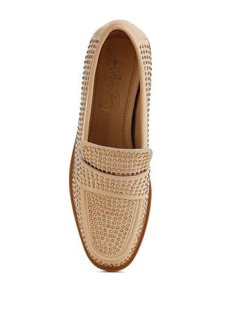 Hobbs Rhinestones Embellished Loafers - 1985 the VAULT Boutique