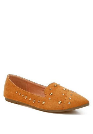 Olesia Stud Emebllished Ballet Flats - 1985 the VAULT Boutique