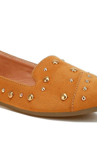 Olesia Stud Emebllished Ballet Flats - 1985 the VAULT Boutique