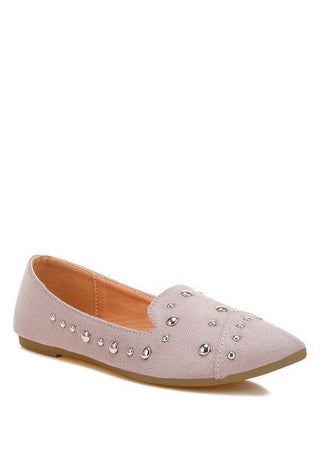 Olesia Stud Emebllished Ballet Flats - 1985 the VAULT Boutique