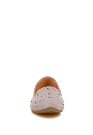 Olesia Stud Emebllished Ballet Flats - 1985 the VAULT Boutique