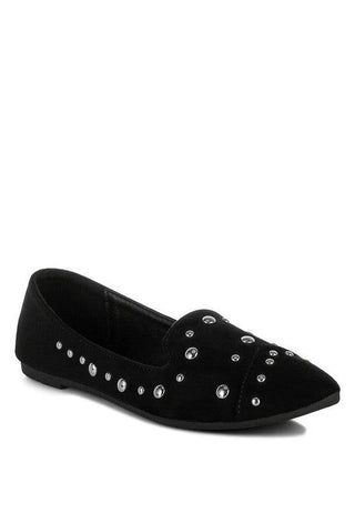 Olesia Stud Emebllished Ballet Flats - 1985 the VAULT Boutique