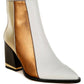Stemon Three Tone Block Heel Boots - 1985 the VAULT Boutique