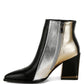 Stemon Three Tone Block Heel Boots - 1985 the VAULT Boutique