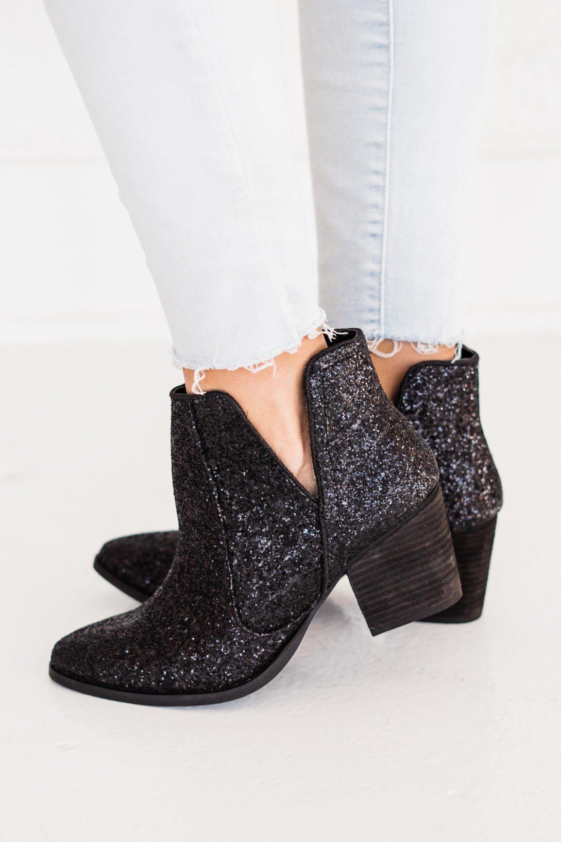 Fiera Booties in Black