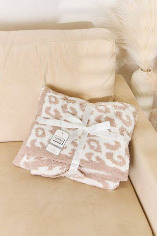 Cuddley Leopard Decorative Throw Blanket - 1985 the VAULT Boutique