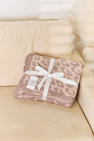 Cuddley Leopard Decorative Throw Blanket - 1985 the VAULT Boutique