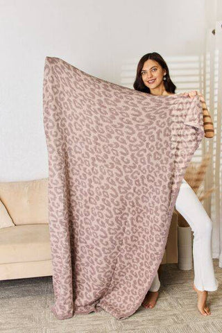 Cuddley Leopard Decorative Throw Blanket - 1985 the VAULT Boutique