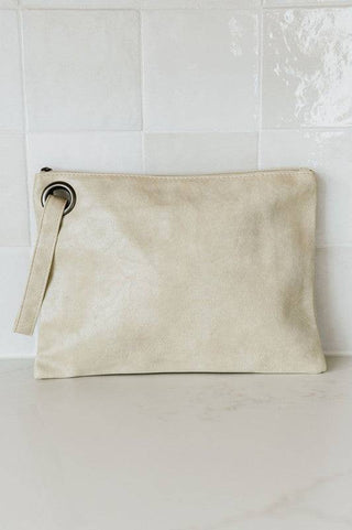 ALEXA OVERSIZED CLUTCH WITH WRISTLET - 1985 the VAULT Boutique