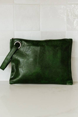 ALEXA OVERSIZED CLUTCH WITH WRISTLET - 1985 the VAULT Boutique