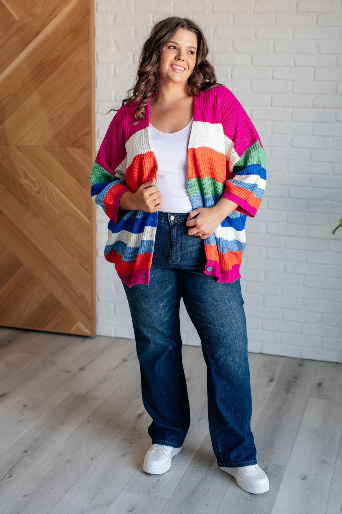 Bold Flirt Button Down Cardigan - Happily Ever Atchison Shop Co.