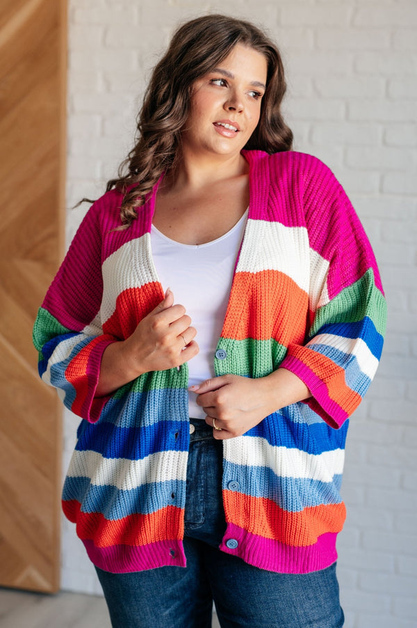 Bold Flirt Button Down Cardigan - Happily Ever Atchison Shop Co.