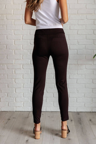 Magic Skinny 28" Pants in Chocolate - 1985 the VAULT Boutique