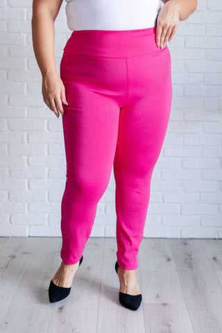 Magic Skinny 28" Pants in Hot Pink - 1985 the VAULT Boutique