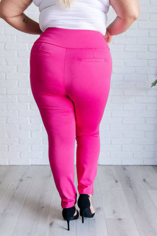 Magic Skinny 28" Pants in Hot Pink - 1985 the VAULT Boutique