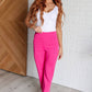 Magic Straight Pants in Hot Pink - 1985 the VAULT Boutique