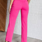 Magic Straight Pants in Hot Pink - 1985 the VAULT Boutique