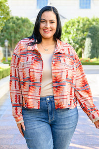 Breaking Free Western Print Jacket - Happily Ever Atchison Shop Co.