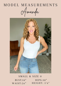 Brooke High Rise Control Top Vintage Wash Straight Jeans - Happily Ever Atchison Shop Co.