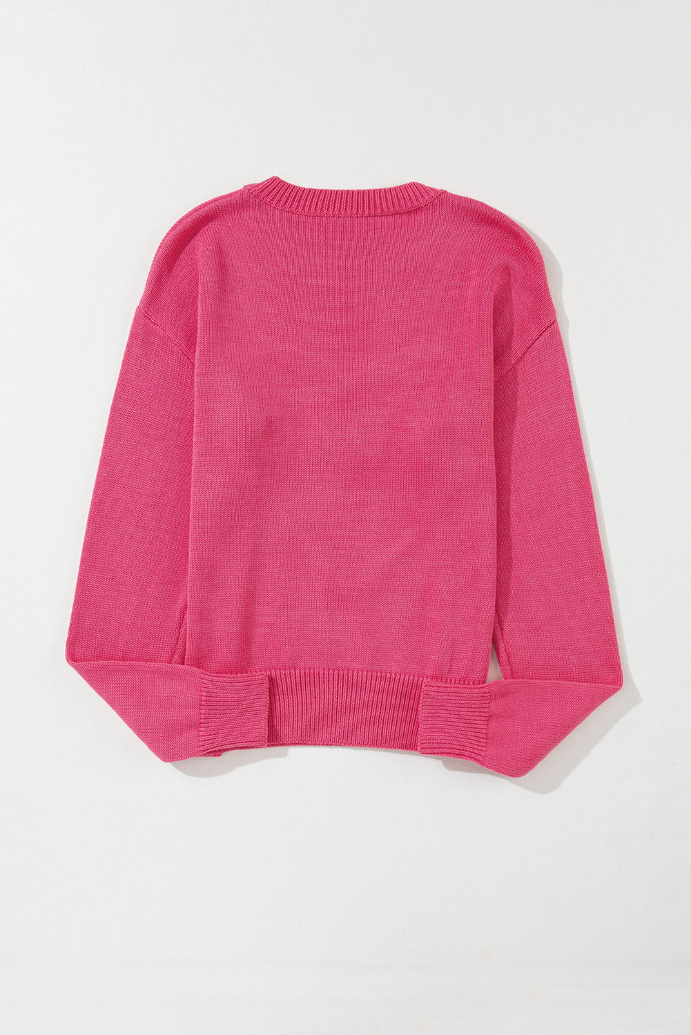 XOXO Round Neck Drop Shoulder Sweater - 1985 the VAULT Boutique