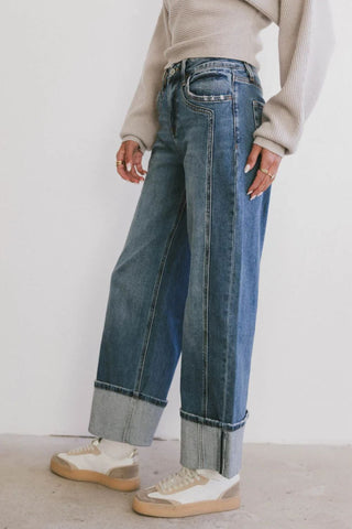 Straight Leg Jeans with Pockets - 1985 the VAULT Boutique