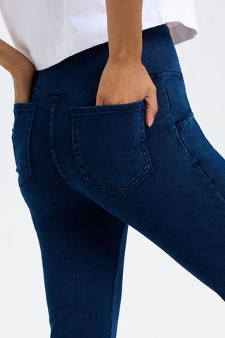 Basic Bae Pocketed Highly Stretchy Bootcut Jeans - 1985 the VAULT Boutique