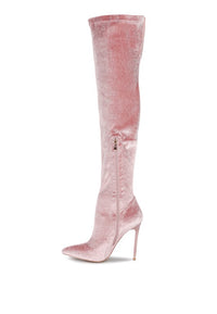 Madmiss Stiletto Calf Boots - 1985 the VAULT Boutique